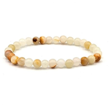 Bracelet Aragonite du Perou