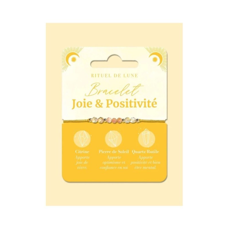 Bracelet Intentions Joie et Positif