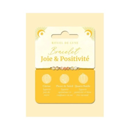 Bracelet Intentions Joie et Positif