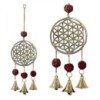 Carillon Fleur de Vie avec rudraksha