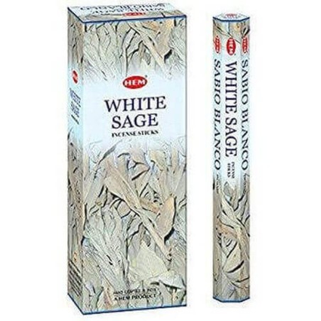 Encens HEM Sauge Blanche 20g