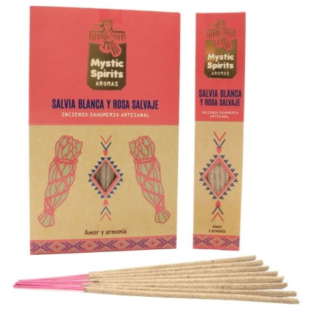 Encens Mystic Sauge et Rose