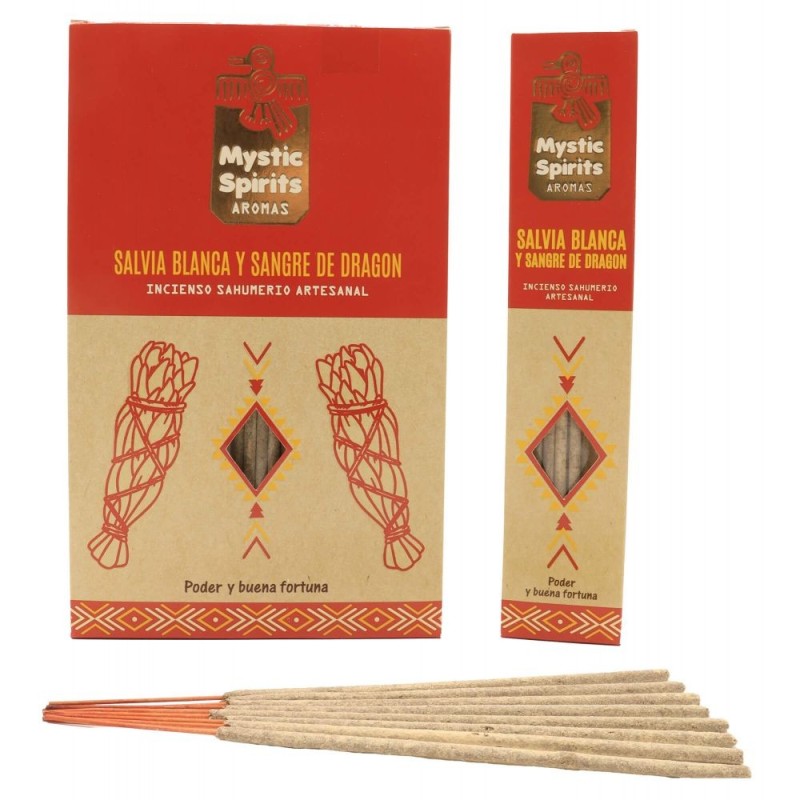 Encens Mystic Sauge et Sang de Dragon