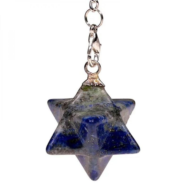 Pendule Merkaba Lapis Lazuli