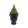 Tete bouddha noir 15cm